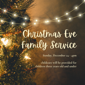 Christmas Eve Family Service